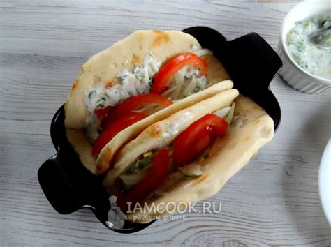 Гирос с курицей — рецепт с фото пошагово