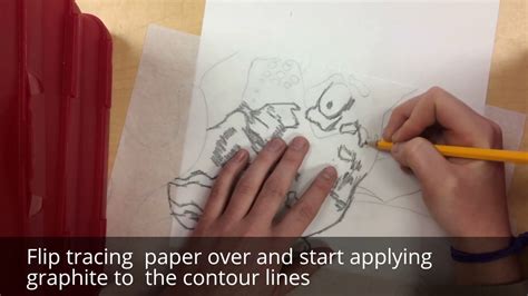 How To Trace Your Drawing Onto Canvas Paper Using Tracing Paper YouTube