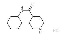 Clorhidrato De N Ciclohexil Piperidinacarboxamida Cas