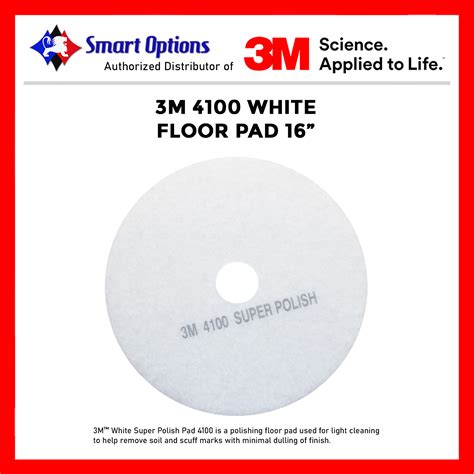 3m White Super Polishing Pad 4100 16 Lazada Ph