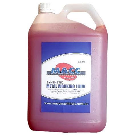 Macc Semi Synthetic Cutting Fluid 5 Litre Southern Tools And Fasteners