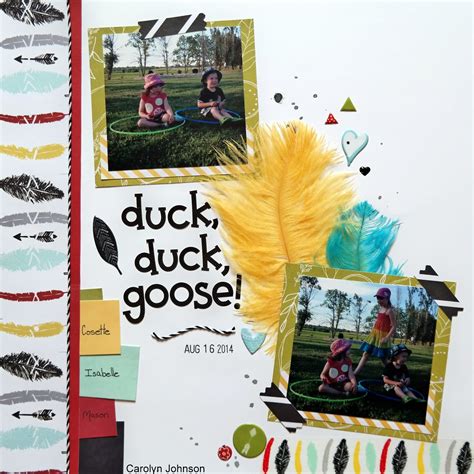 Ramblings of a Winnipeg Mommy: Duck, Duck, Goose Layout