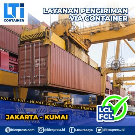 Jasa Pengiriman Container Jakarta Kumai Murah Lti Container