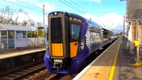 Scotrail Class 385 At200 Ride Edinburgh Waverley To Prestonpans 21 09 18 Youtube