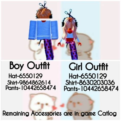 Matching Clothes Couple, Matching Outfits, Roblox Codes, Roblox Roblox ...