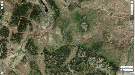 Livingston, Montana Map