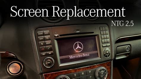 Mercedes Comand Ntg 2 5 Diy Screen Replacement W164 Ml63 Youtube