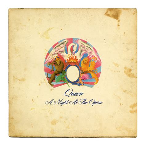 Queen – A Night at the Opera album art - Fonts In Use