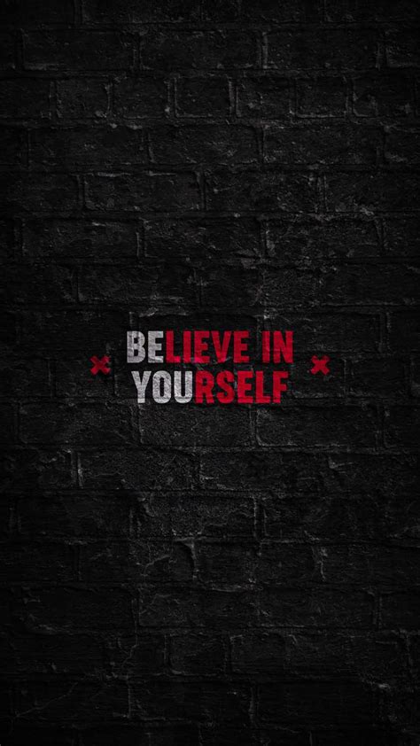 Believe in Yourself iPhone Wallpaper HD - iPhone Wallpapers