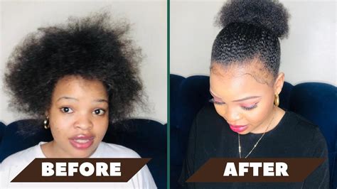 How To Style Natural Hair Using Eco Styler Gel 4c Hair Youtube