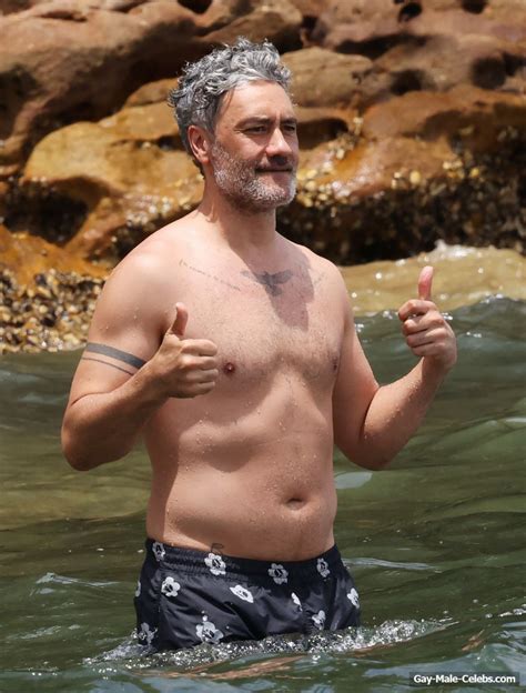 Taika Waititi Shirtless Beach Photos The Men Men