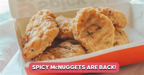 spicy mcnuggets Archives - EatBook.sg - Local Singapore Food Guide And Review Site