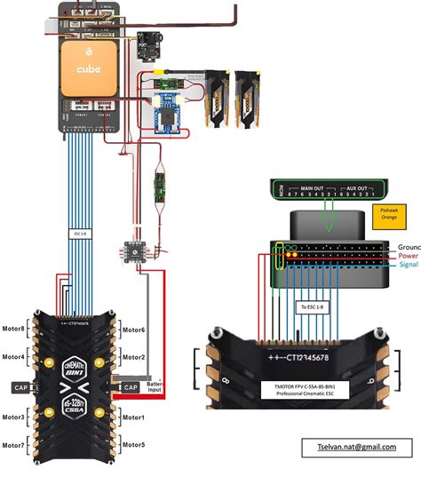 Pixhawk Orange Cube With 8 In 1 ESC Wiring Pixhawk Discussion Forum