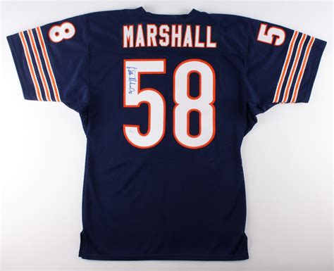 Wilber Marshall Signed Bears Jersey (JSA COA) | Pristine Auction