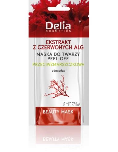 Przeciwzmarszczkowa Maseczka Do Twarzy Peel Off Delia Cosmetics