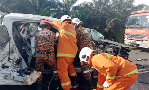 Lelaki Maut Kenderaan Dipandu Bertembung Lori Di Jalan Tawau Semporna