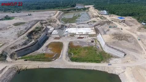 Video Drone Dokumentasi Proyek Bendungan Waduk Sei Wampu Stabat