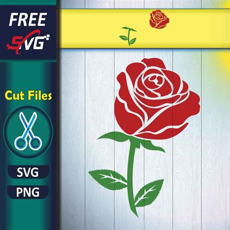 Free Rose SVG For Cricut CraftStudio