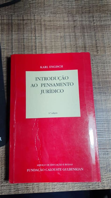 Introdu O Ao Pensamento Jur Dico Karl Engisch Livro Funda O