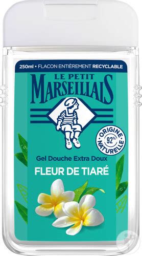 Le Petit Marseillais Gel Douche Extra Doux Fleur De Tiaré Flacon 250ml