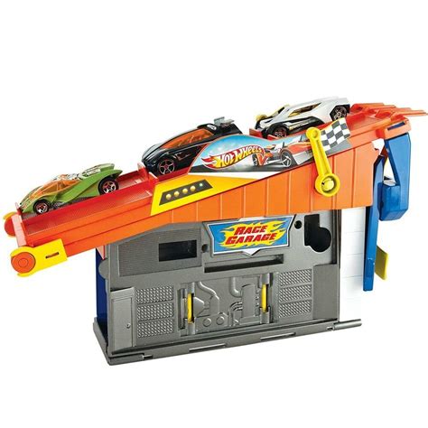 Hot Wheels Pista Macchinine Playset Rooftop Race Garage Con Macchinina Giocattol Ingrosso Online