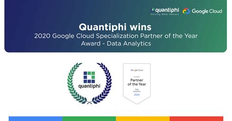 2x Award Winner Quantiphi Wins 2020 Google Cloud Specialization