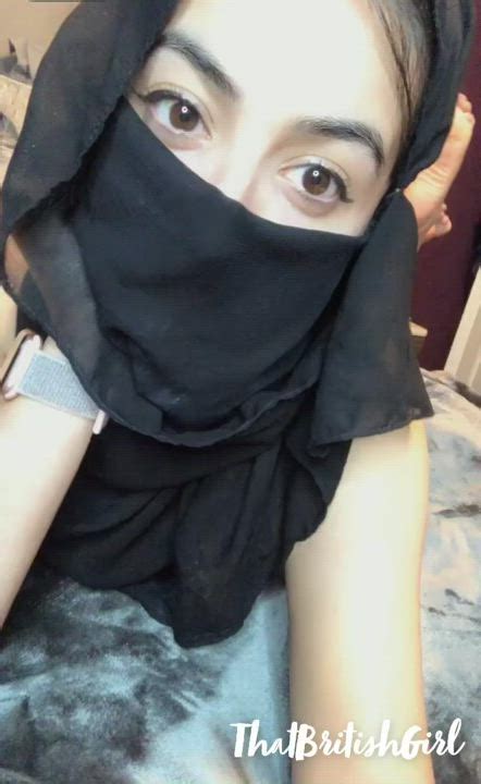 Hijabi Pose Seductive Eyes Cute Butt And Soft Soles You Ready To