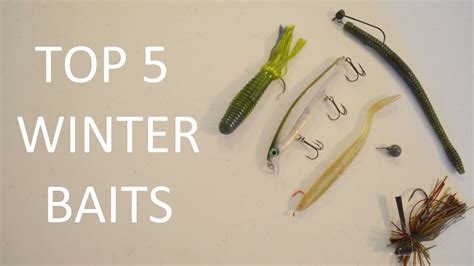 Top 5 Best Winter Bass Fishing Baits YouTube