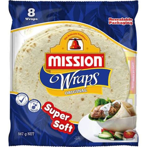 Mission Wraps Original Super Soft Isi 8 Wrap 360 Gr Lazada Indonesia