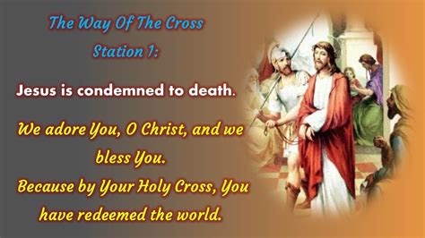 The Way Of The Cross Stations Of The Cross 114 English Youtube