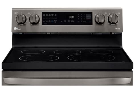 Lg Lrel6325d 63 Cu Ft Smart Wi Fi Enabled True Convection Instaview® Electric Range With