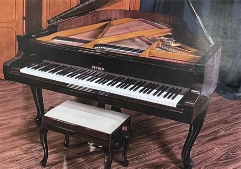 Petrof French Provincial Parlor Model IV Grand Piano W Installed QRS