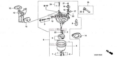 Exploring The Carburetor Linkage Diagram Of The Honda GX160 Engine