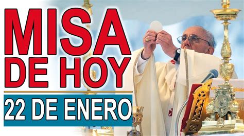 Misa de hoy Domingo 22 de Enero de 2023 Santa Eucaristía de El Verbo