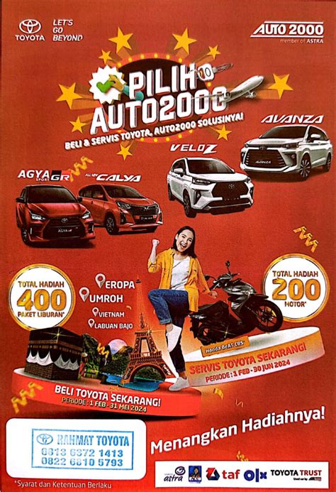 Promo Toyota Padang Beli Toyota Auto Wisata Yang Bener Aja Untung