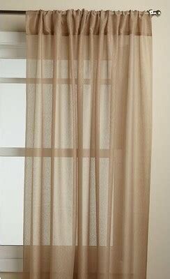 Fleur De Lis Living Berardi Snow Voile Solid Semi Sheer Rod Pocket