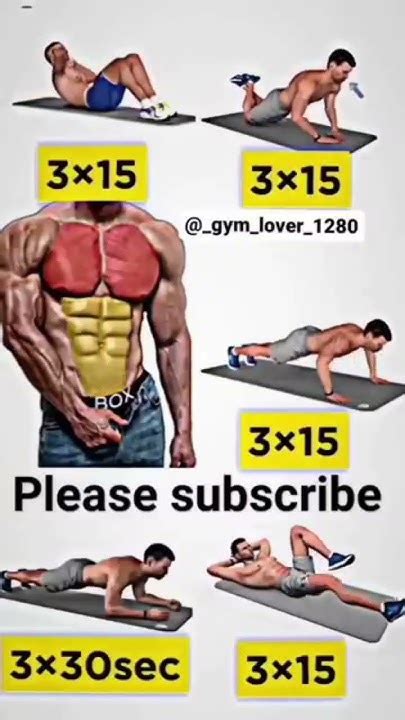 Six Pack Abs Workout Shorts Sixpackabs Youtube