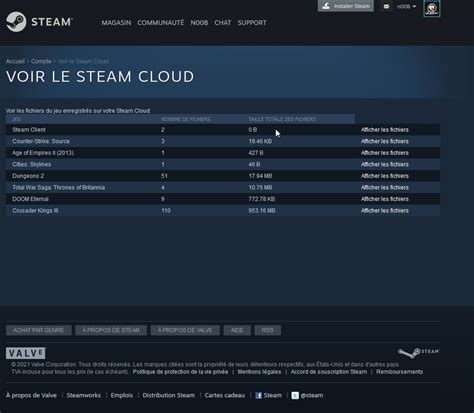 Récupérer une sauvegarde Steam et où les trouver malekal