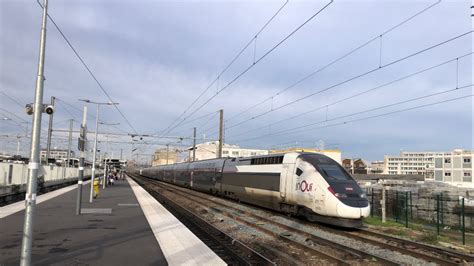 Tgv Inoui Sncf Passage Dun Tgv Duplex Carmillon Tgv Pos Carmillon