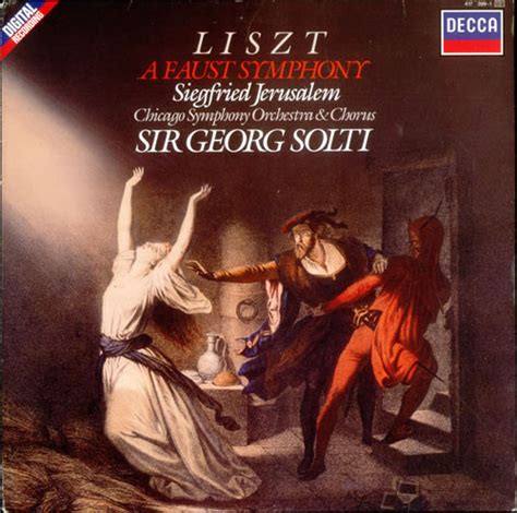 Liszt Chicago Symphony Orchestra Chorus Sir Georg Solti A Faust