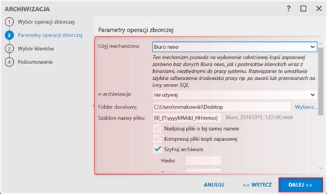 Biuro Nexo Jak Zbiorczo Zrobi Archiwizacj Insert Nexo