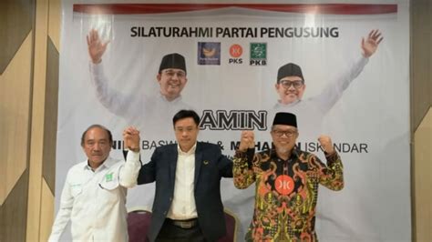 Poin Kesepakatan Nasdem Pks Dan Pkb Menangkan Anies Cak Imin Di Sumut