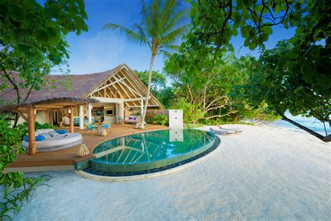 Maldives Resorts Overwater Bungalows At Milaidhoo Island Islands