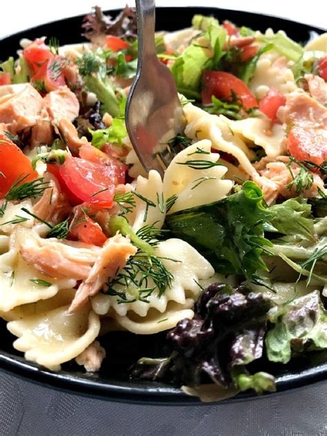 Recipe For A Delicious Salmon Pasta Salad