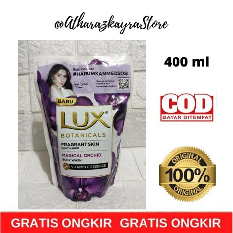 SALE Sabun Mandi Cair Lux Body Wash Magical Orchid 400 Ml Lux