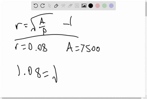 Solved Use The Formula In Exercise To Determine How Much Must Be