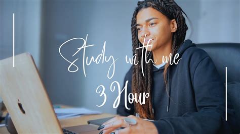 Study With Me Live Hour Promodoro Method No Background Noises No