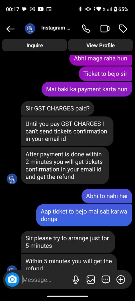 Ticket Scam Consumer Complaints Court