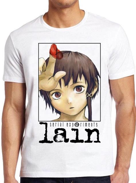 Serial Experiments Lain T Shirt Anime Science Fiction Vintage Etsy