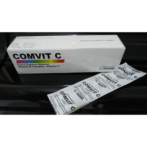 Jual Comvit C Harga Per Strip Isi 10 Tablet Shopee Indonesia